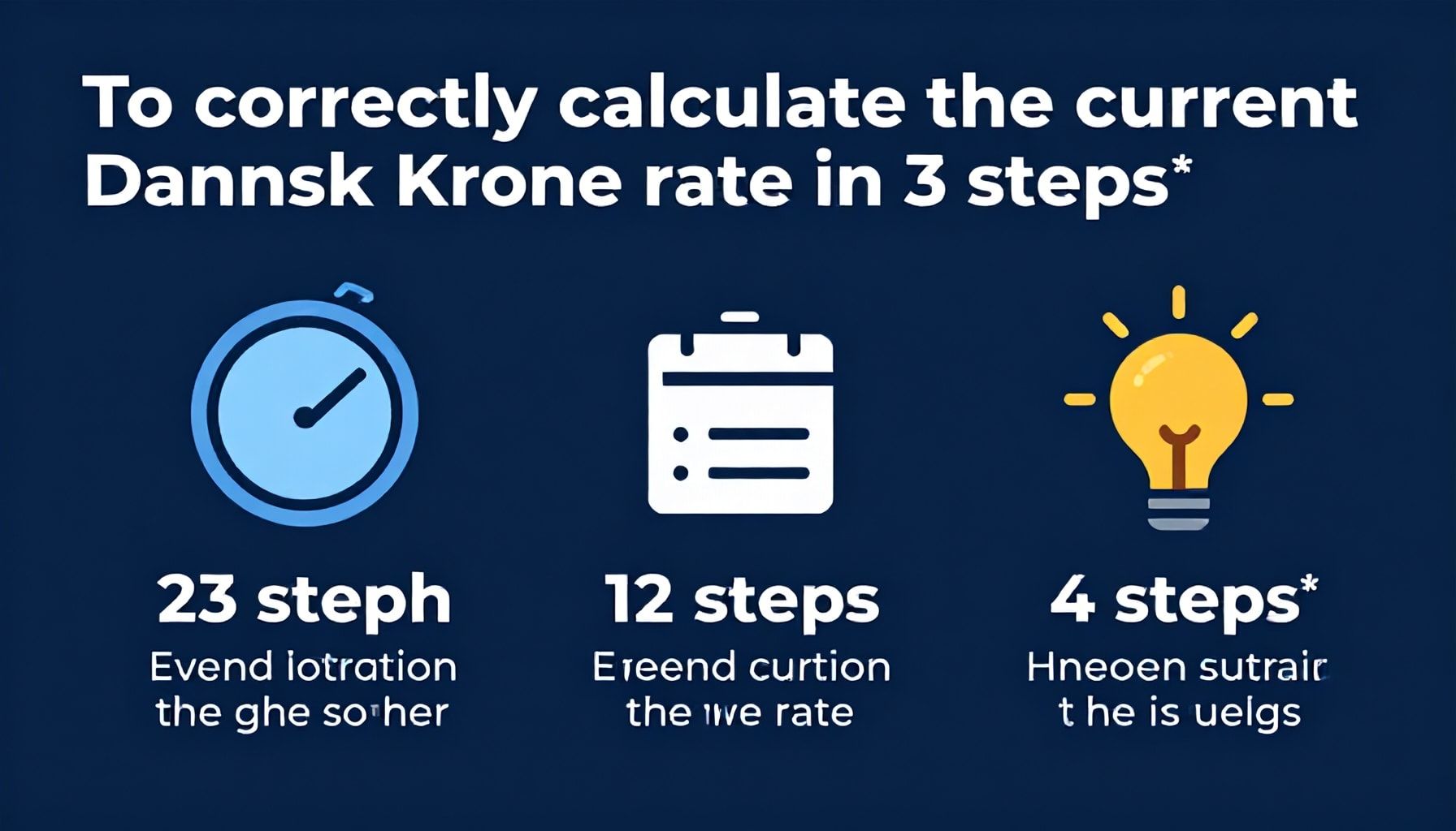 Güncel Danimarka Kronu Kurunu Doğru Hesaplamak İçin 3 Adım*