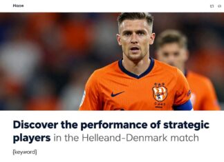 Hollanda-Danimarka maçında stratejik oyuncuların performansını keşfedin