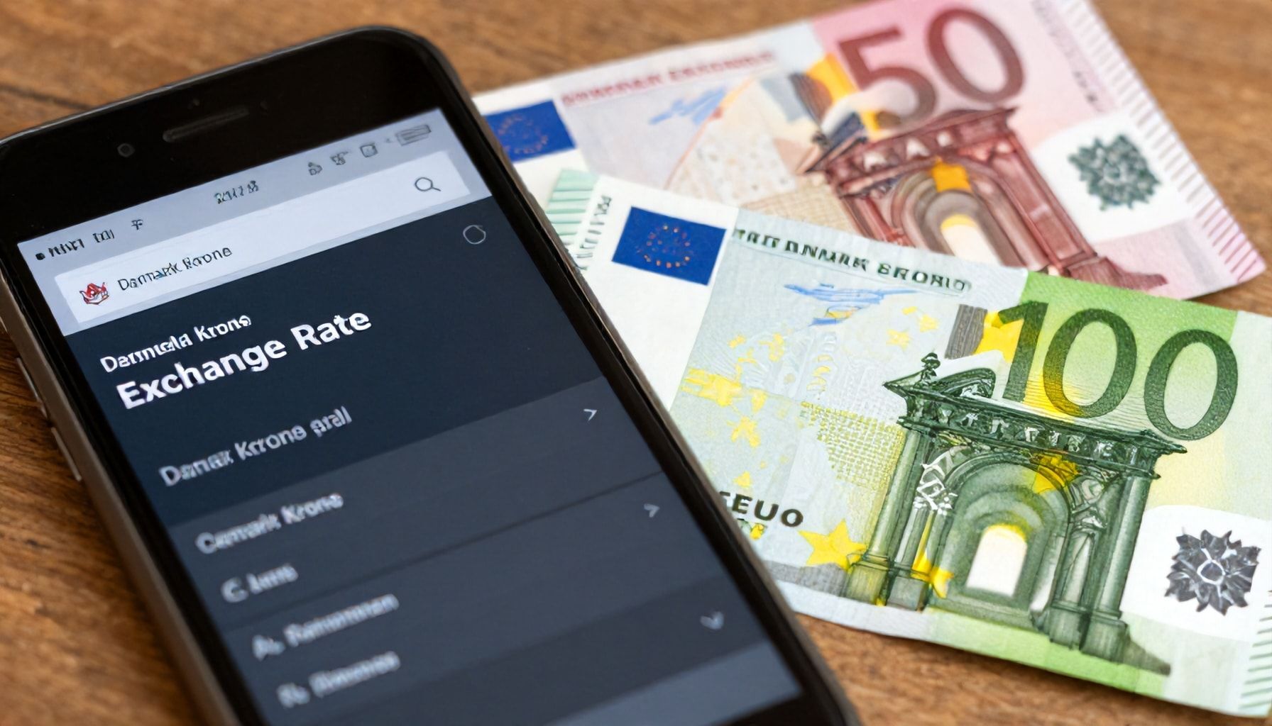 How to Check the Current Exchange Rate Between Danish Krone and Euro*