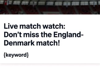 Canlı maç izle: İngiltere-Danimarka maçını kaçırmayın!