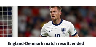 İngiltere-Danimarka maçı sonucu: 1-0’lık galibiyetle bitti