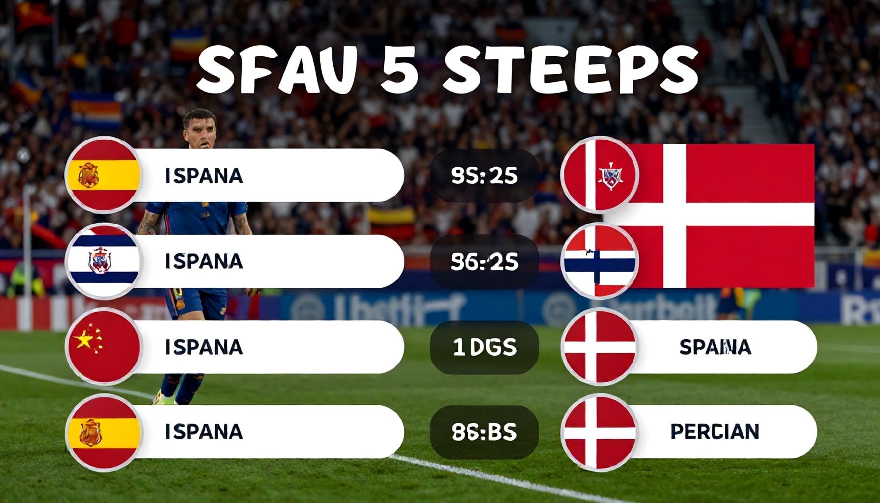 İspanya-Danimarka Maçı Hangi Kanalda? 5 Adımda Bulun!"*