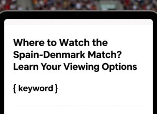 İspanya-Danimarka maçı hangi kanalda? Maç izleme seçeneklerini öğrenin