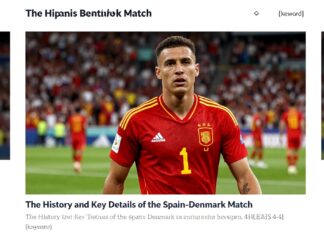 İspanya-Danimarka maçının tarihi ve önemli detayları