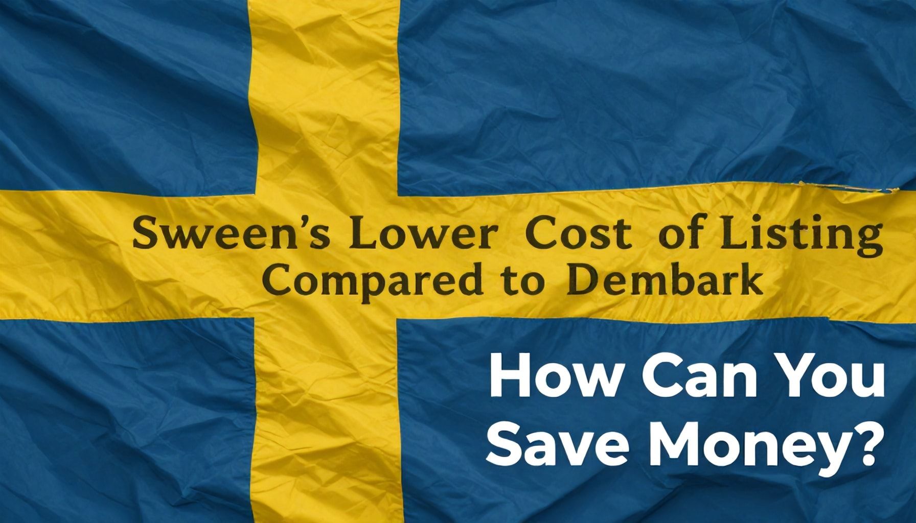İsveç'in Danimarka'ya Göre Düşük Yaşam Maliyetleri: Nasıl Tasarruf Edersiniz?*