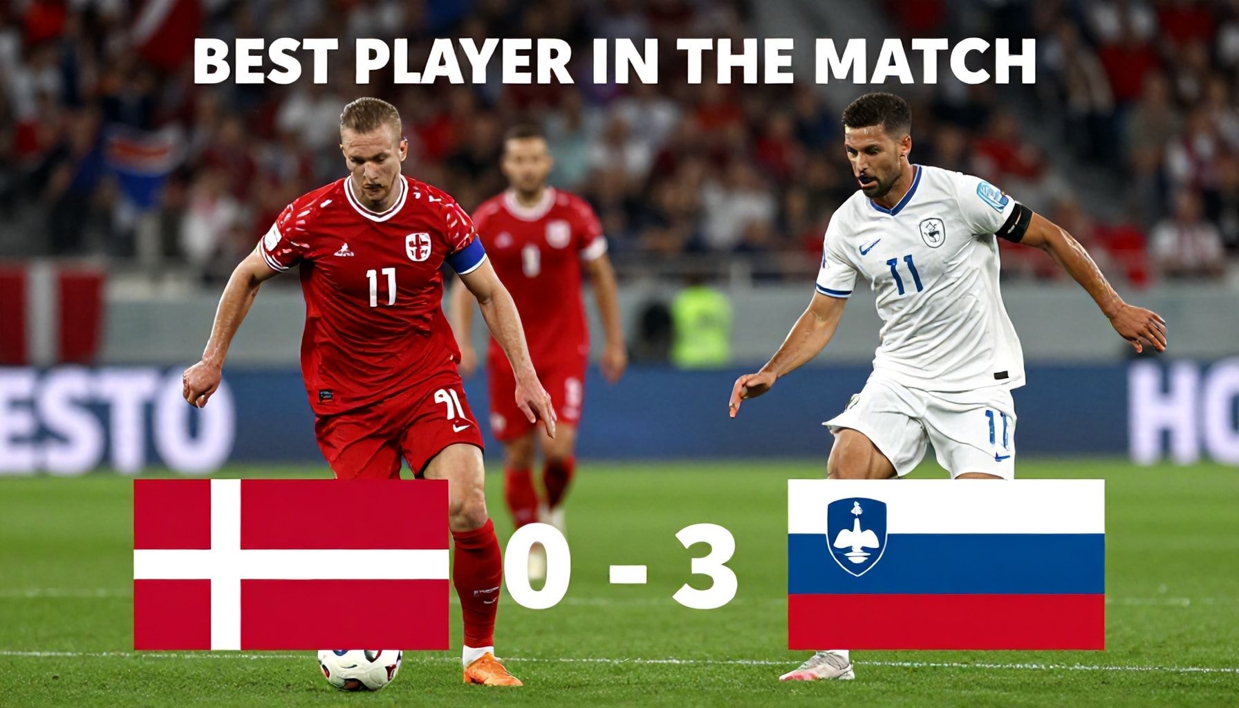 Maçtaki En İyi Oyuncular: Danimarka ve Slovenya'nın Performansları Karşılaştırması*