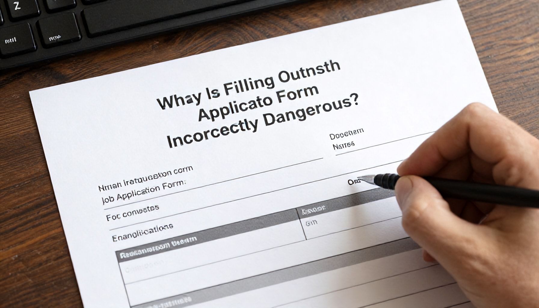Neden Danimarka İş Başvuru Formunu Hatalı Doldurmak Tehlikeli?*