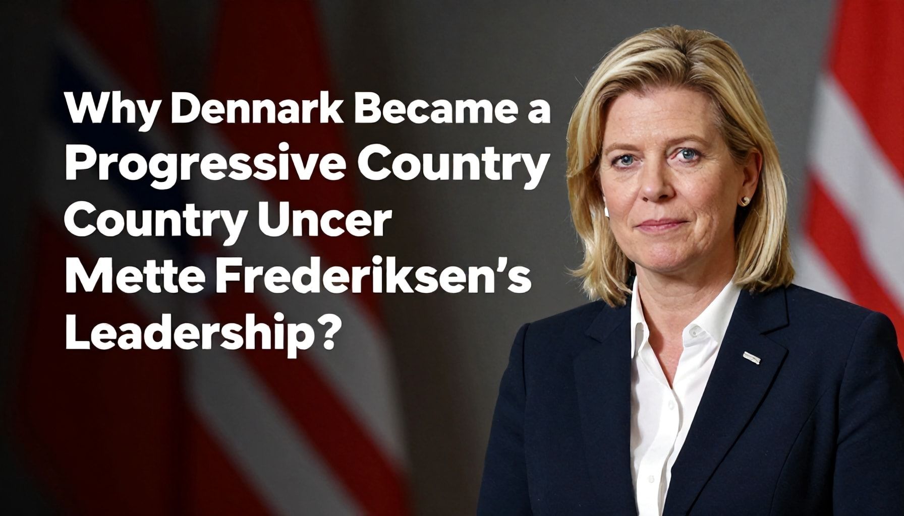 Neden Danimarka Mette Frederiksen Döneminde En İlerici Ülkelerden Birine Dönüştü?*
