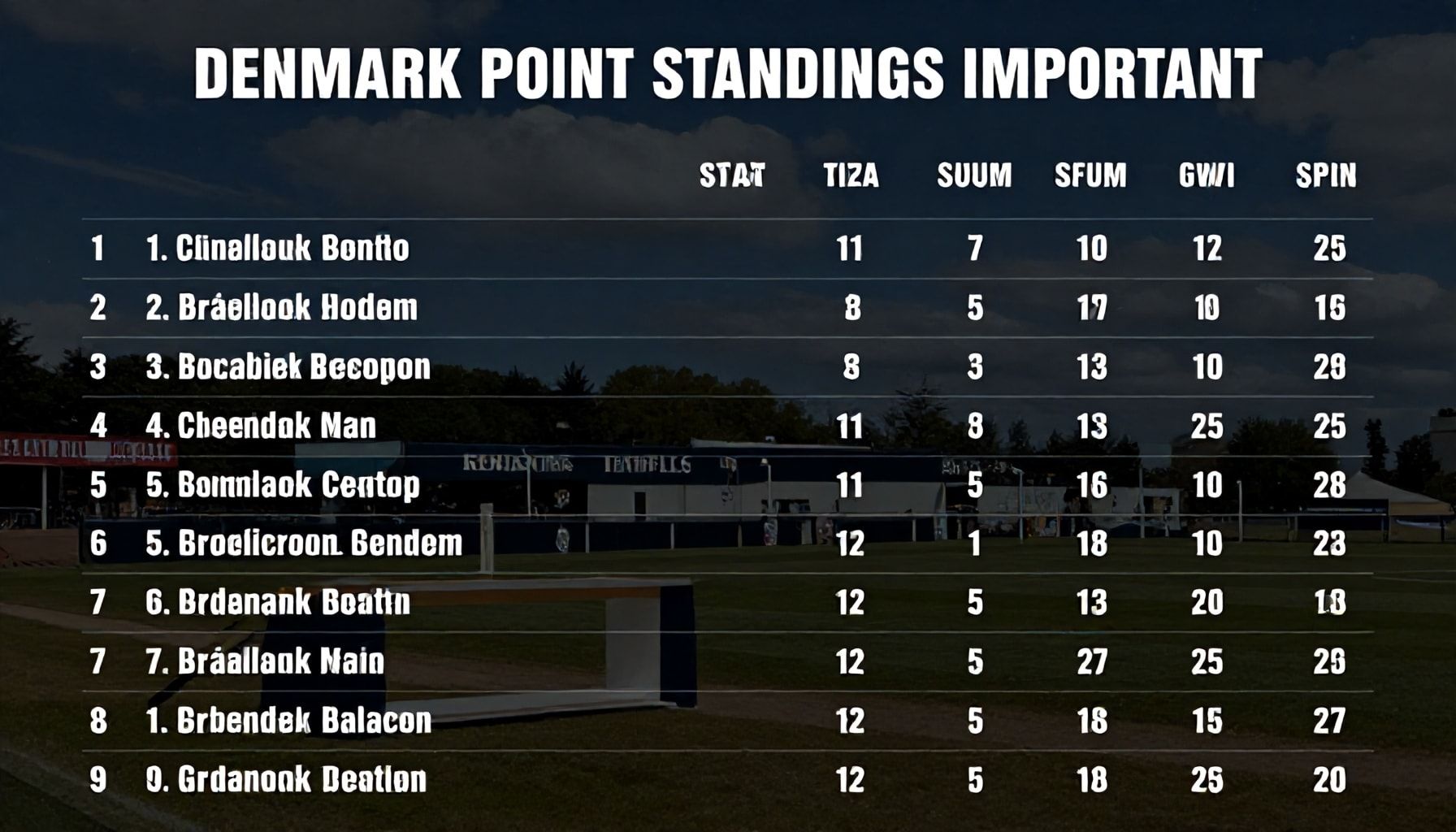 Neden Danimarka Puan Durumu Önemli?*