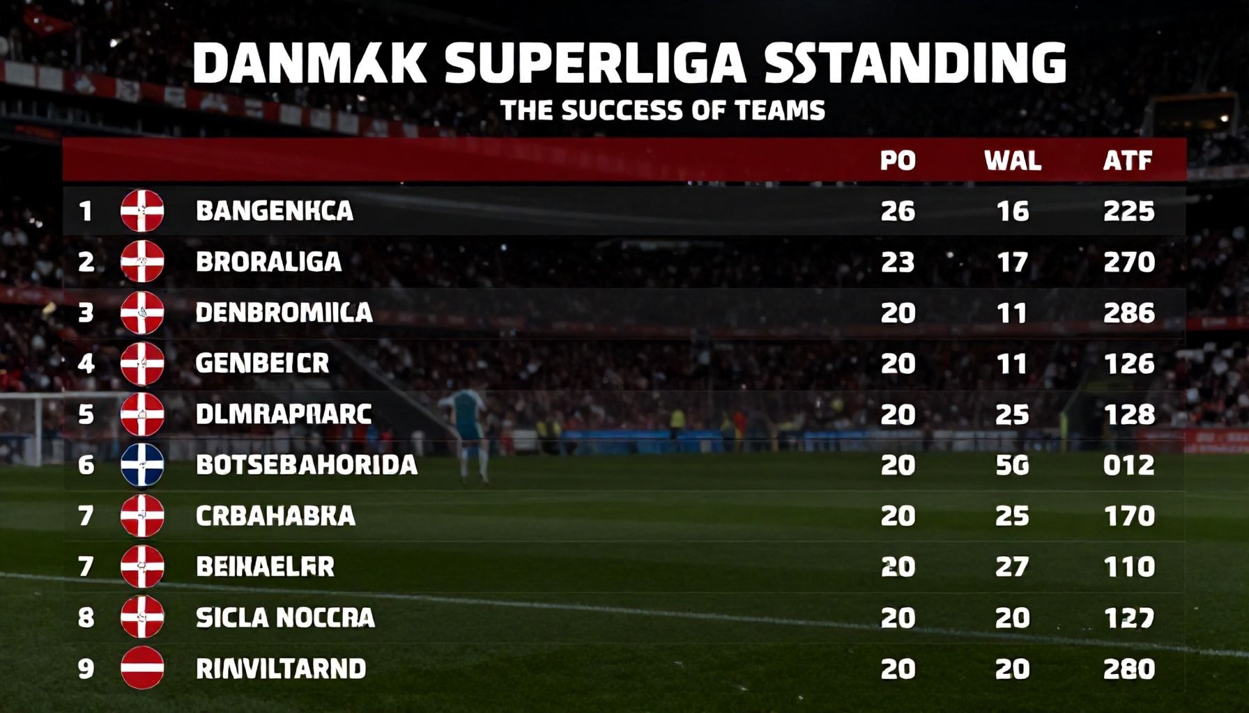 Neden Danimarka Süper Ligi'nin Puan Durumu Takımların Başarılarını Belirler?*