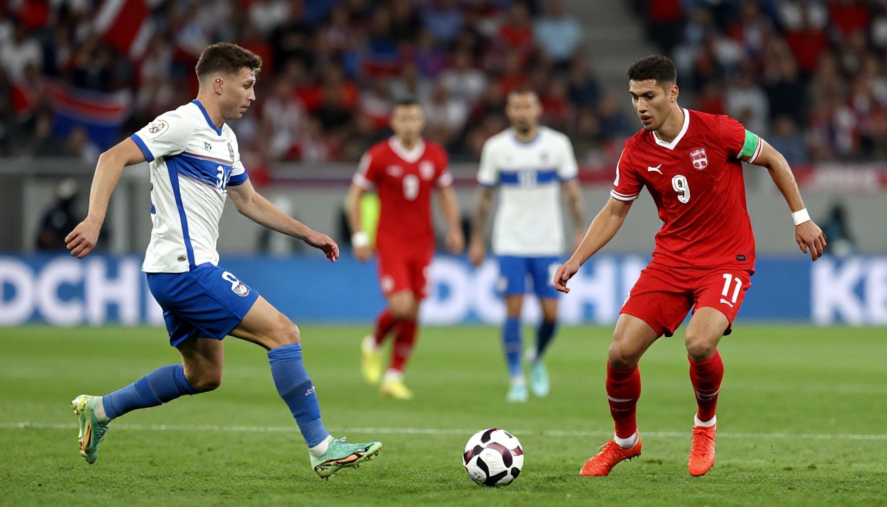 Sırbistan'ın Orta Sahada Dominasyonu Nasıl Danimarka'nın Oyununu Engelledi