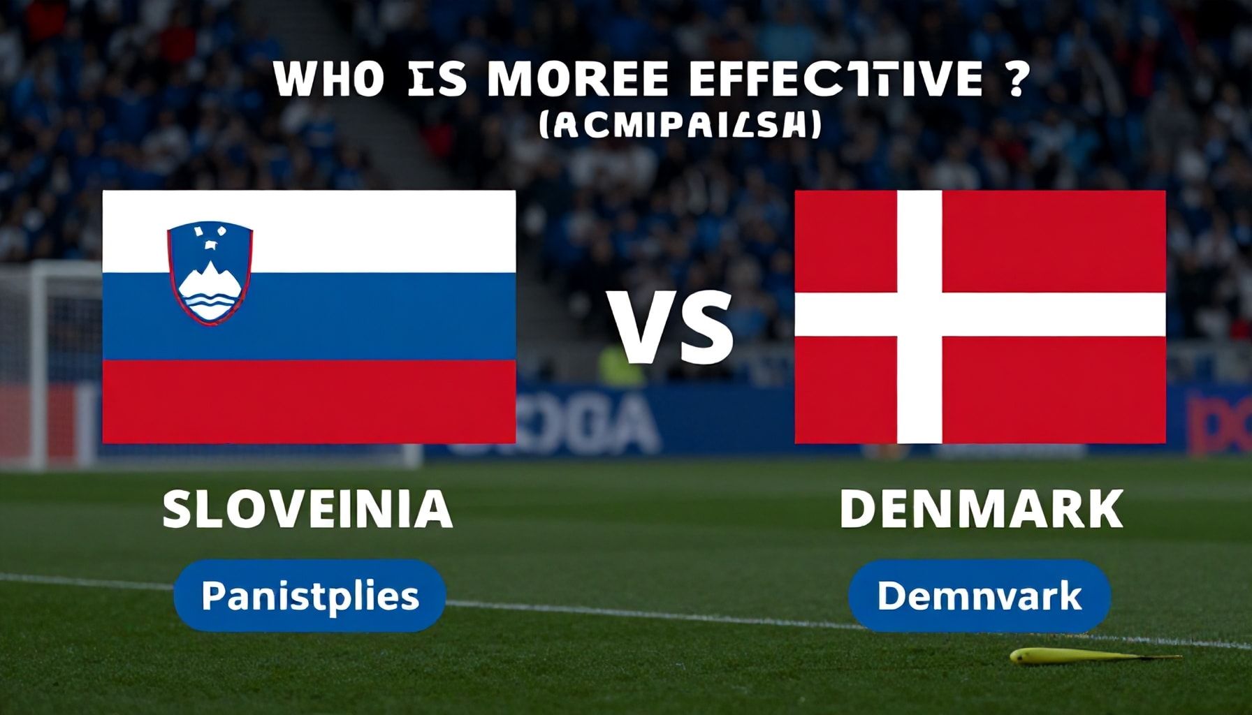 Slovenya ve Danimarka'nın Oyun Stilleri Karşılaştırması: Kim Daha Etkili?*