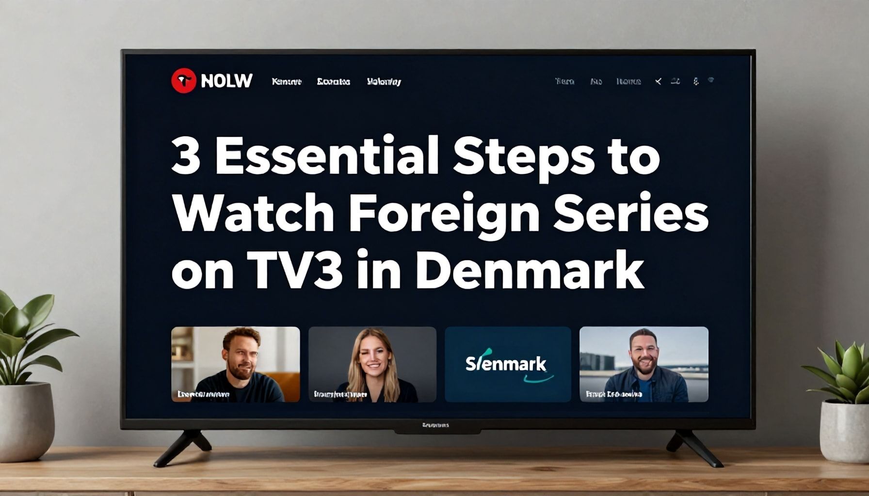 TV3 Danimarka'da Yabancı Diziler İzlerken Yapmanız Gereken 3 Temel Adım*