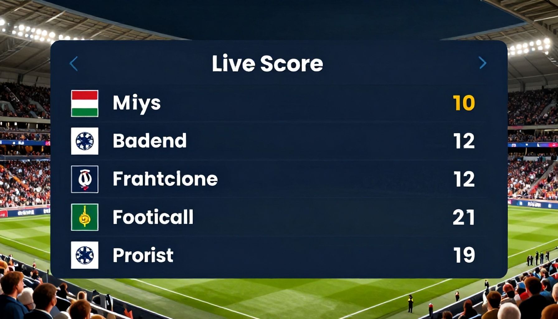 Why Live Score Updates Matter for Football Fans*
