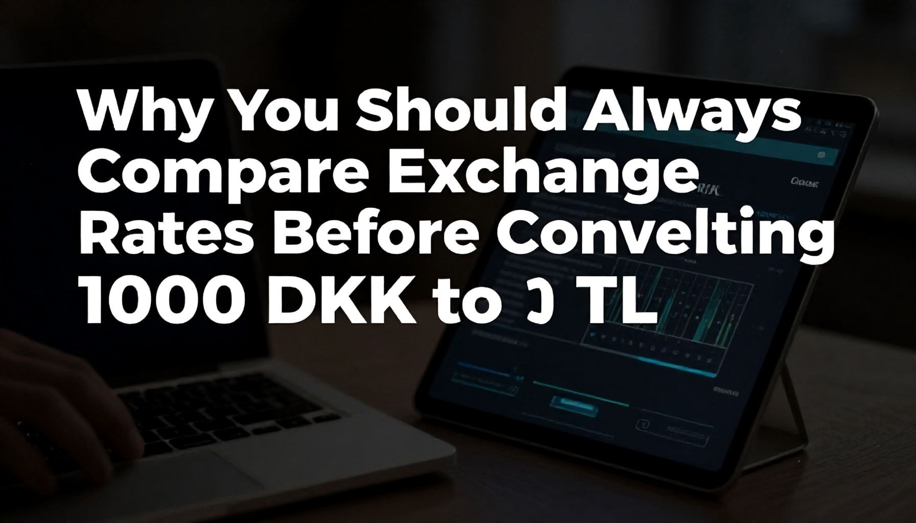 Why You Should Always Compare Exchange Rates Before Converting 1000 DKK to TL*
