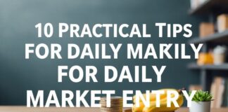 Günlük Piyasaya Çıkış İçin 10 Pratik Danışmanlık 10 Practical Tips for Daily Market Entry